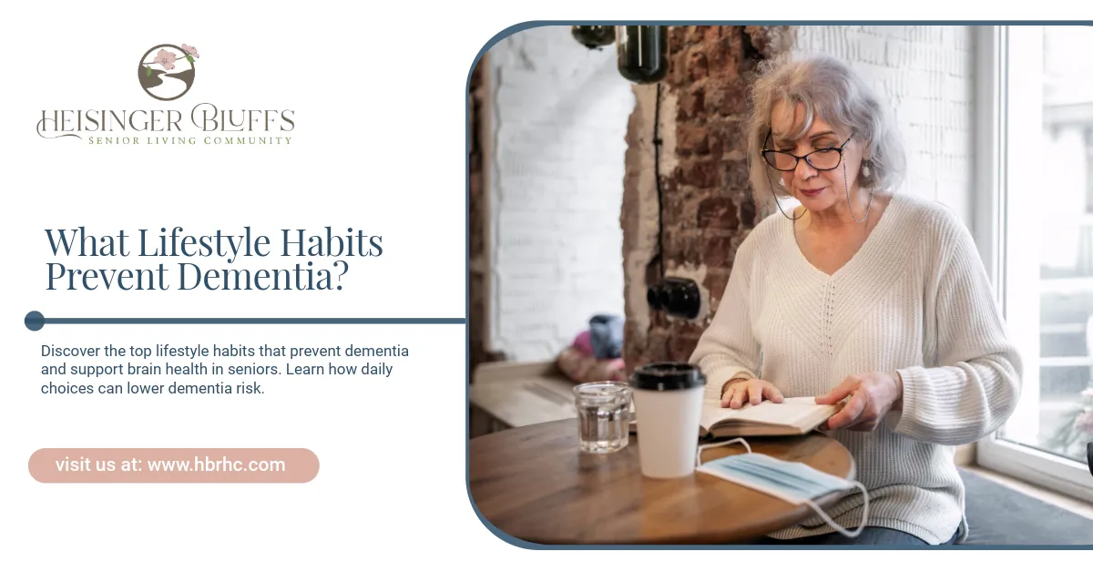 An elderly woman reading a book