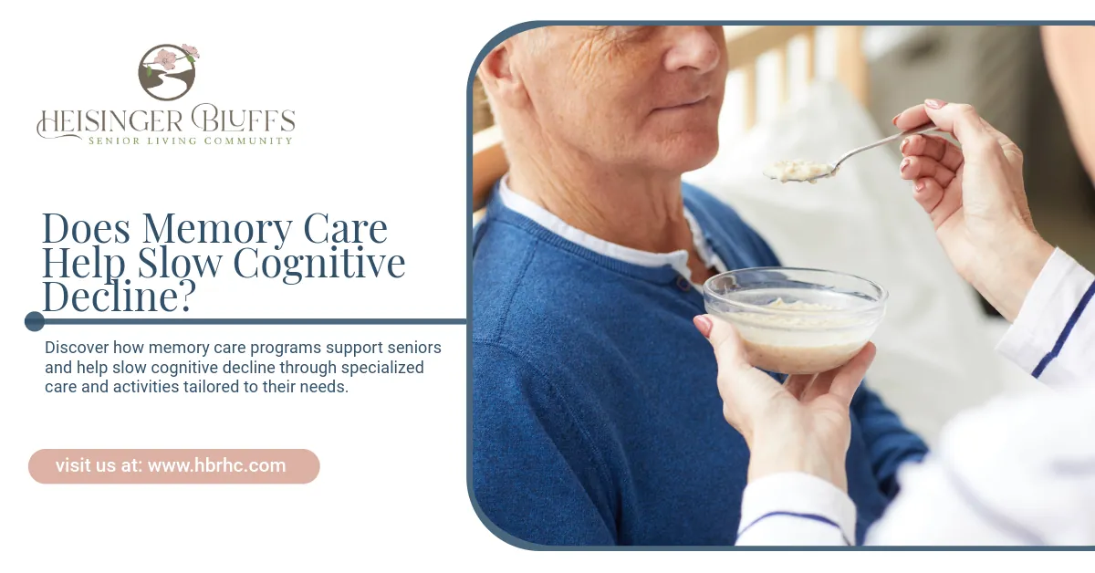 A caregiver is feeding a dementia patient a bowl of oatmeal