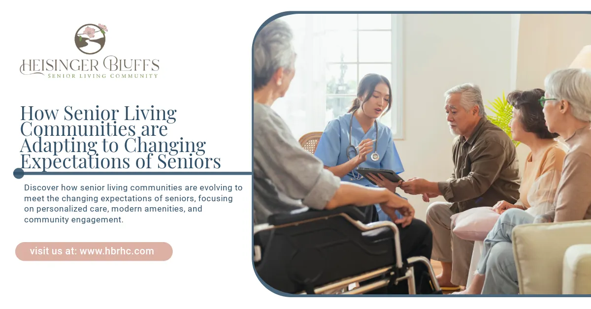 A group of elderly people are sitting around a table with a nurse.