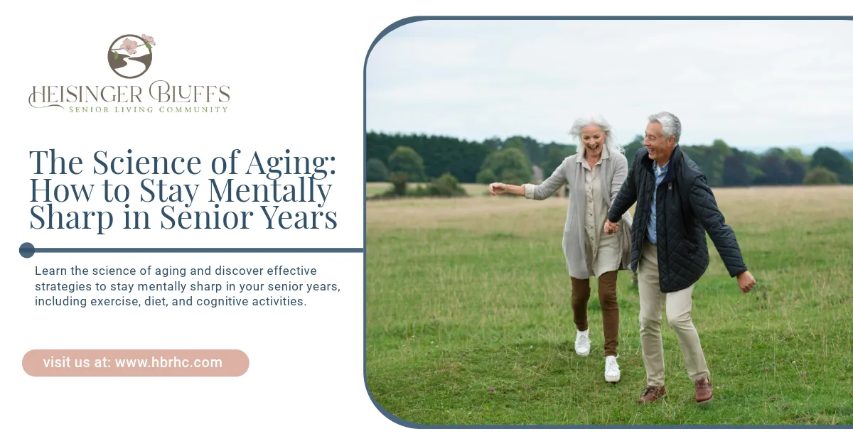 Two elders playing in a field 