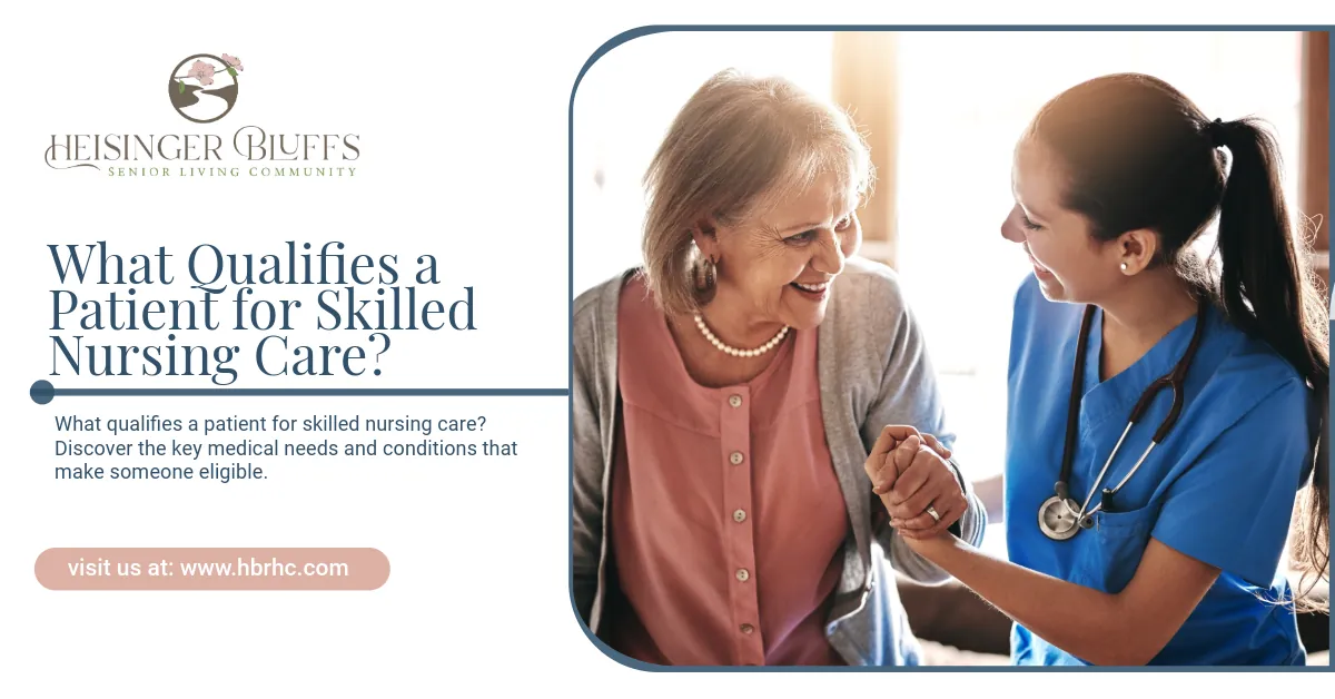 A nurse is holding the hand of an elderly woman.