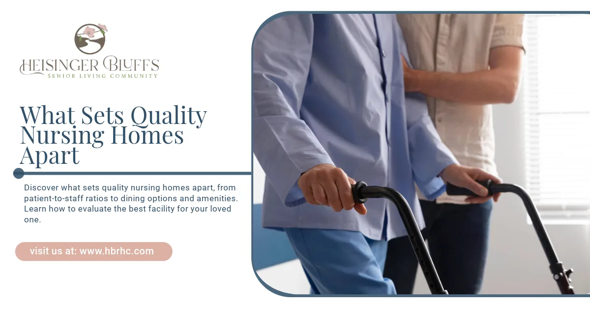 A man is walking with a walker and a nurse is assisting him