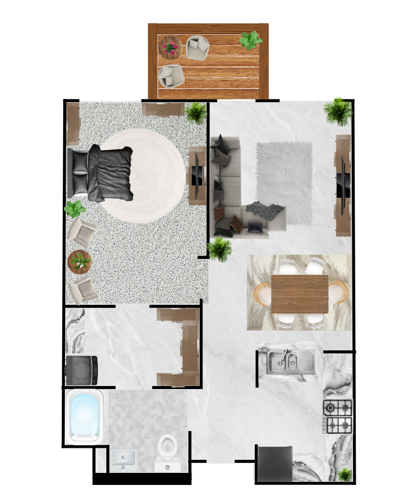 The Cole floor plan at Heisinger Bluffs