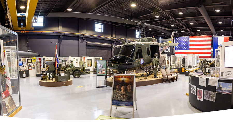 Museum of Missouri Military History exhibit hall
