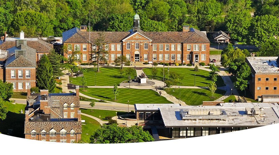 Lincoln University of Missouri campus aerial