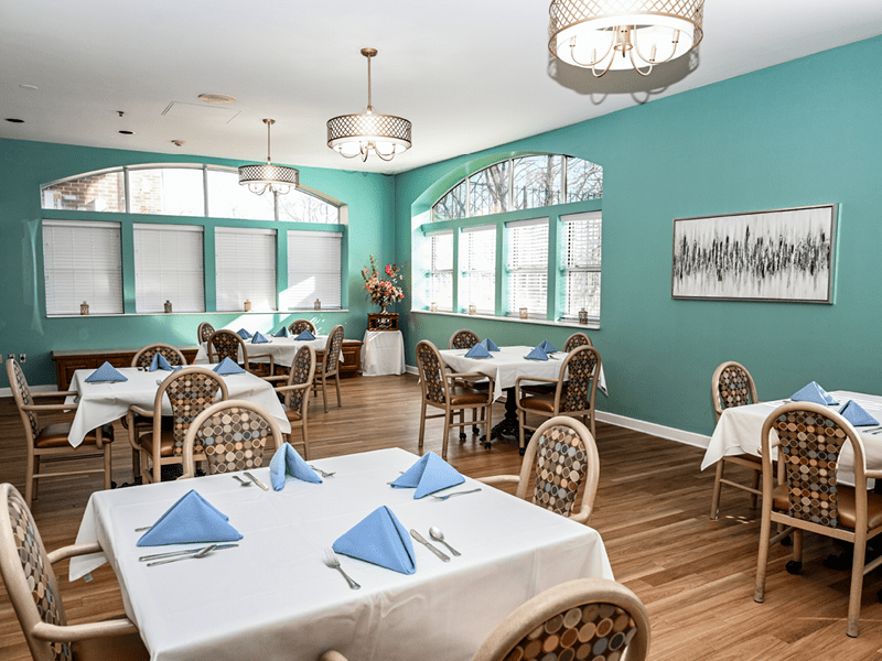 Memory care dining