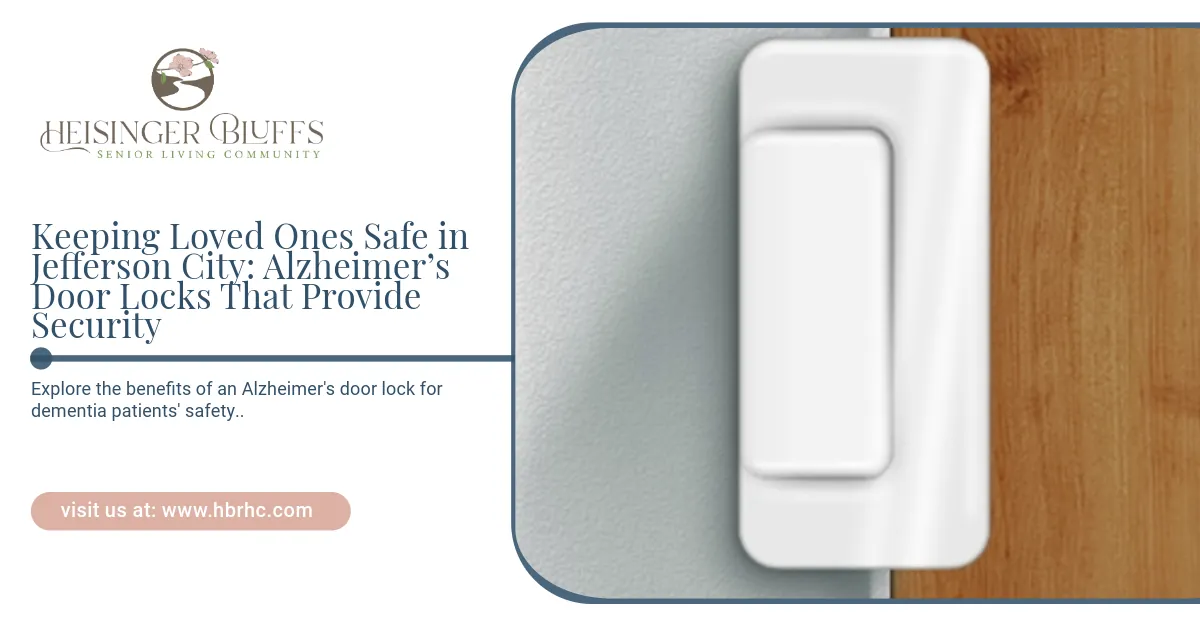 An Alzheimer door lock