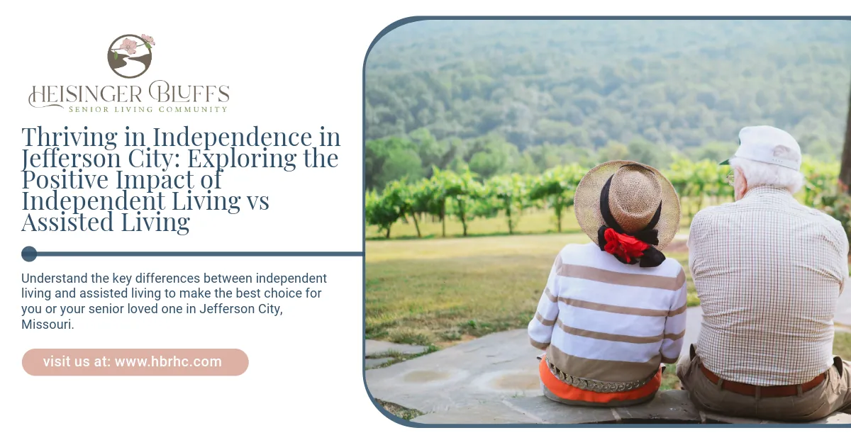 Social Benefits of Independent Living